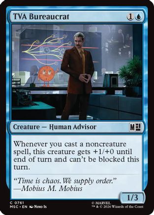 TVA Bureaucrat  [Commander: Marvel Super Heroes]