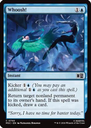 Whoosh!  [Commander: Marvel Super Heroes] Foil