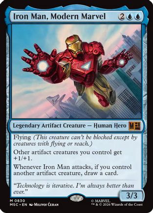 Iron Man, Modern Marvel  [Commander: Marvel Super Heroes]