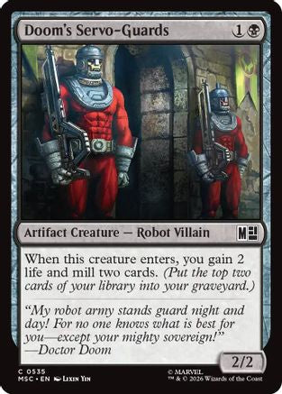 Doom's Servo-Guards  [Commander: Marvel Super Heroes]