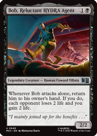 Bob, Reluctant HYDRA Agent  [Commander: Marvel Super Heroes] Foil