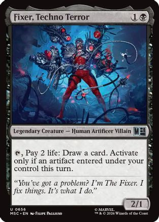 Fixer, Techno Terror  [Commander: Marvel Super Heroes] Foil