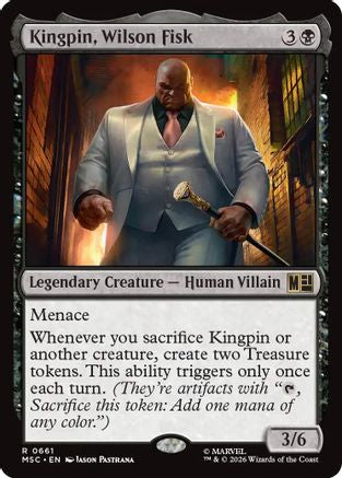 Kingpin, Wilson Fisk  [Commander: Marvel Super Heroes] Foil
