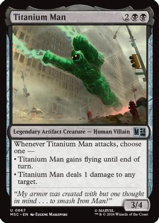 Titanium Man  [Commander: Marvel Super Heroes] Foil