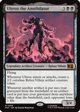 Ultron the Annihilator  [Commander: Marvel Super Heroes] Foil