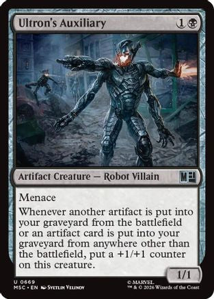 Ultron's Auxiliary  [Commander: Marvel Super Heroes] Foil