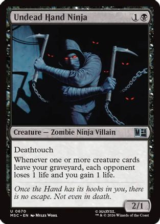 Undead Hand Ninja  [Commander: Marvel Super Heroes]