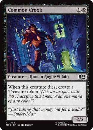 Common Crook  [Commander: Marvel Super Heroes] Foil