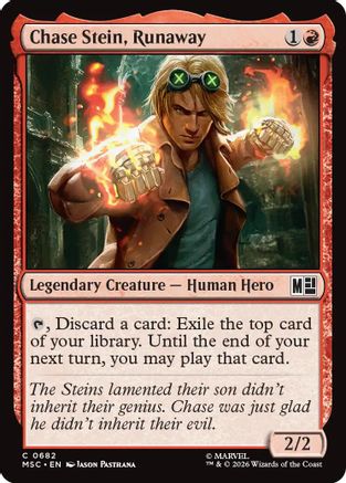 Chase Stein, Runaway  [Commander: Marvel Super Heroes]