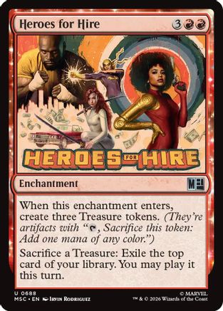 Heroes for Hire  [Commander: Marvel Super Heroes]