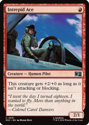 Intrepid Ace  [Commander: Marvel Super Heroes] Foil