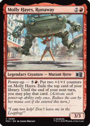 Molly Hayes, Runaway  [Commander: Marvel Super Heroes]