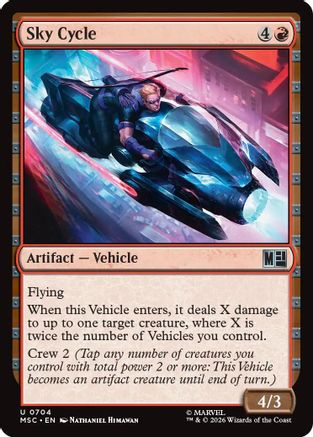 Sky Cycle  [Commander: Marvel Super Heroes]