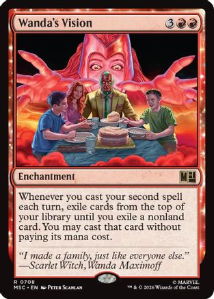 Wanda's Vision  [Commander: Marvel Super Heroes] Foil