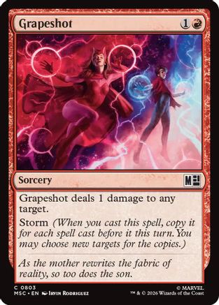 Grapeshot  [Commander: Marvel Super Heroes] Foil