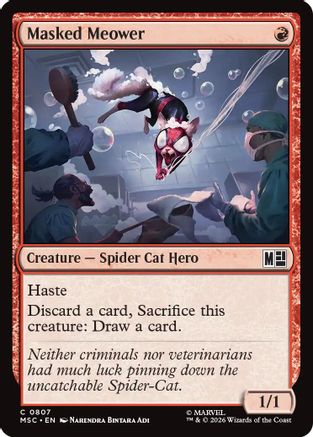 Masked Meower  [Commander: Marvel Super Heroes]