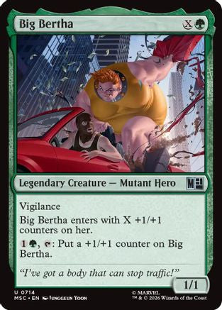 Big Bertha  [Commander: Marvel Super Heroes] Foil