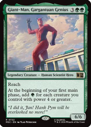 Giant-Man, Gargantuan Genius  [Commander: Marvel Super Heroes]