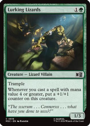Lurking Lizards  [Commander: Marvel Super Heroes]