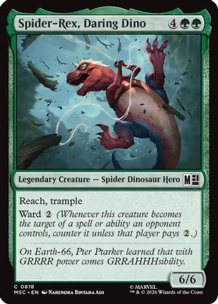 Spider-Rex, Daring Dino  [Commander: Marvel Super Heroes]