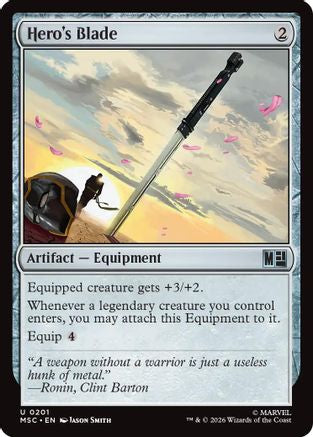 Hero's Blade  [Commander: Marvel Super Heroes]