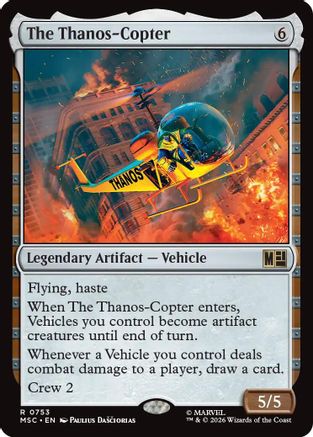 The Thanos-Copter  [Commander: Marvel Super Heroes]