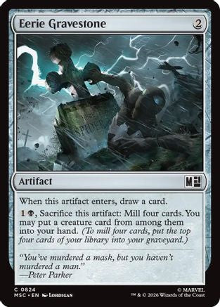 Eerie Gravestone  [Commander: Marvel Super Heroes]
