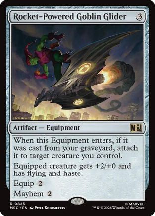 Rocket-Powered Goblin Glider  [Commander: Marvel Super Heroes] Foil