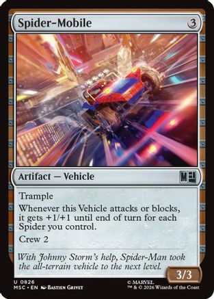 Spider-Mobile  [Commander: Marvel Super Heroes] Foil