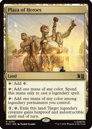 Plaza of Heroes  [Commander: Marvel Super Heroes]