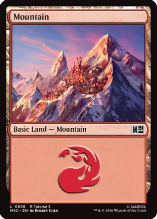 Mountain (0858)  [Commander: Marvel Super Heroes]