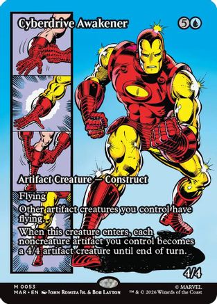 Cyberdrive Awakener (Borderless)  [Marvel Universe Eternal-Legal]