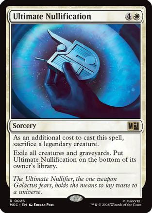 Ultimate Nullification  [Commander: Marvel Super Heroes]