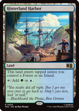 Hinterland Harbor (Surge Foil)  [Commander: Marvel Super Heroes] Foil
