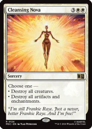 Cleansing Nova  [Commander: Marvel Super Heroes]