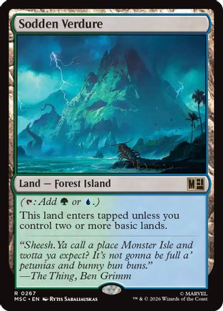 Sodden Verdure  [Commander: Marvel Super Heroes]
