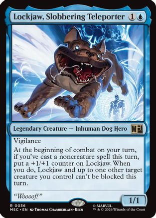 Lockjaw, Slobbering Teleporter  [Commander: Marvel Super Heroes]