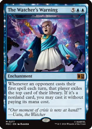 The Watcher's Warning - Mind's Dilation  [Commander: Marvel Super Heroes]