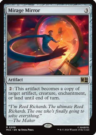 Mirage Mirror (Surge Foil)  [Commander: Marvel Super Heroes] Foil