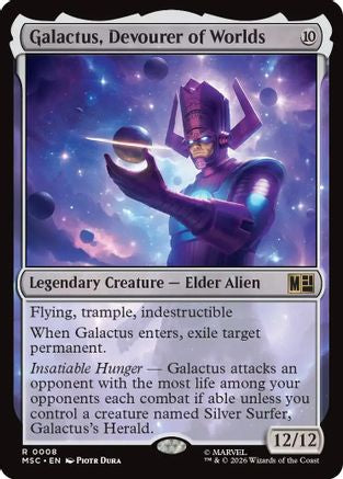 Galactus, Devourer of Worlds (Surge Foil)  [Commander: Marvel Super Heroes] Foil