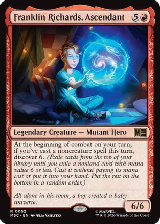 Franklin Richards, Ascendant  [Commander: Marvel Super Heroes]
