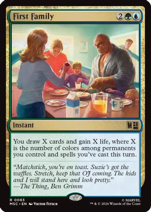 First Family  [Commander: Marvel Super Heroes]