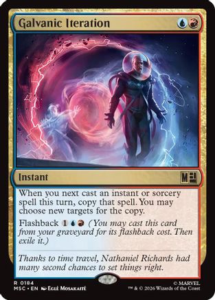 Galvanic Iteration (Surge Foil)  [Commander: Marvel Super Heroes] Foil