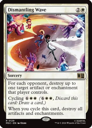 Dismantling Wave (Surge Foil)  [Commander: Marvel Super Heroes] Foil