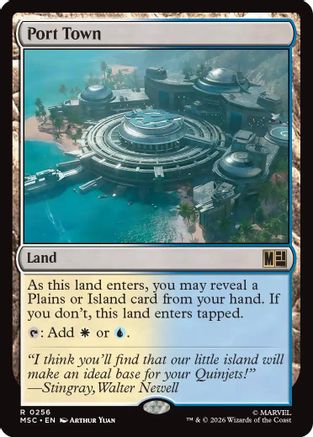 Port Town (Surge Foil)  [Commander: Marvel Super Heroes] Foil