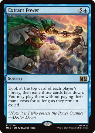 Extract Power  [Commander: Marvel Super Heroes]