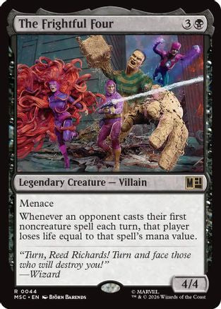 The Frightful Four  [Commander: Marvel Super Heroes]
