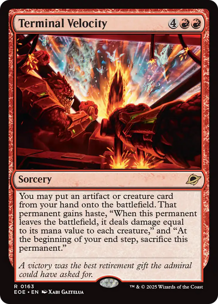 Terminal Velocity [Edge of Eternities] Foil