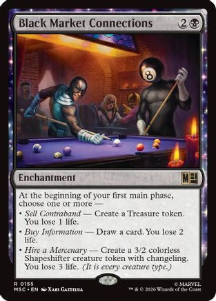 Black Market Connections  [Commander: Marvel Super Heroes]