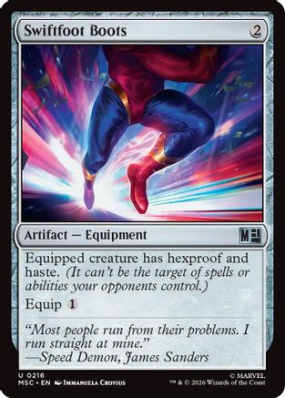Swiftfoot Boots  [Commander: Marvel Super Heroes]
